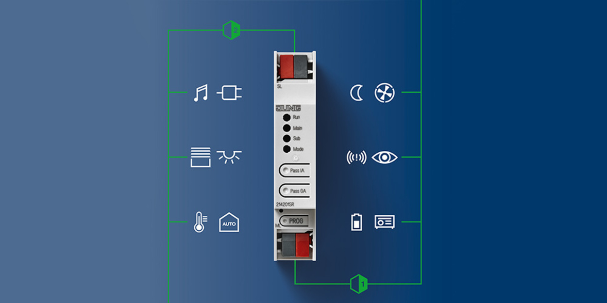 KNX Bereichs- und Linienkoppler bei Dimmerling Elektro- und Sicherheitstechnik e.K in Hünfeld